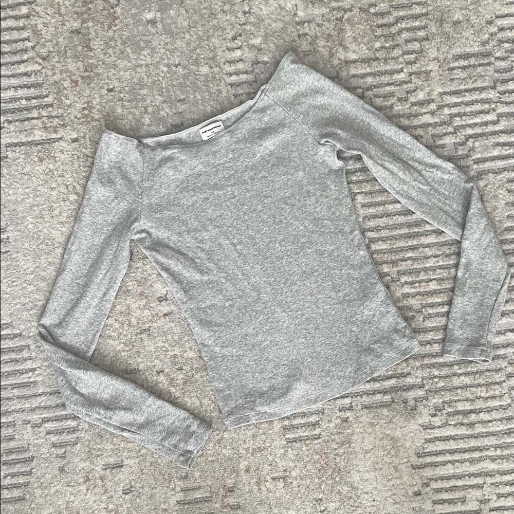 Aritzia HomeStretch Boatneck Longsleeve